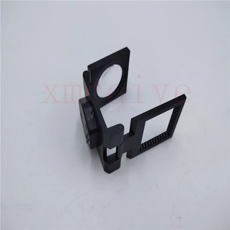 1 PCS Foldable Scale Magnifier LED Illumination Light Printing 10x Magnification Lupa Optical Lenses Magnifying Glass