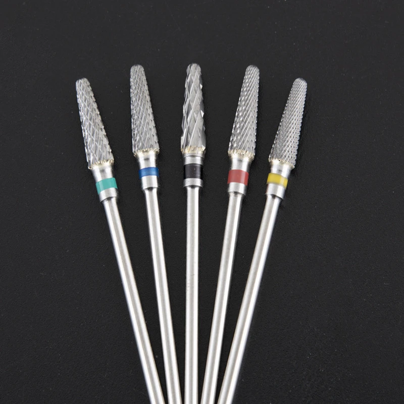 Tungsten Steel Milling Cutters For Manicure, Removing Gel Polish Nail Drill Bits Electric Equipment Tools