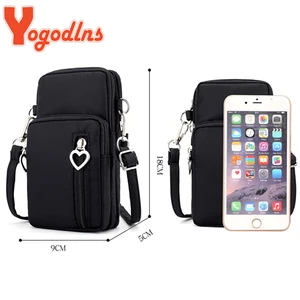 Crossbody nylon bags waterproof for women, multifunction, casual, small bag, mobile phone box, sports bag 8 MAIN SALES CROSS SCHOOL - №8