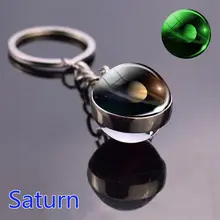 Glow Solar System Keychain #5