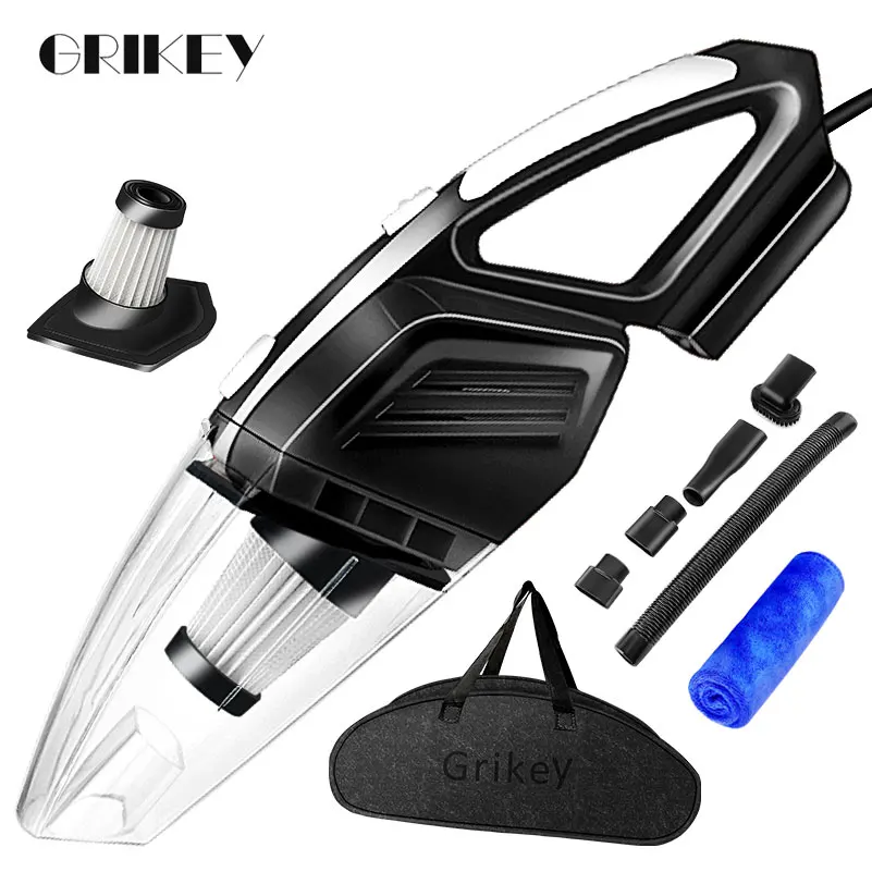 GRIKEY Car Vacuum Cleaner Car Powerful Vacuum Cleaner Small Vacuum Cleaner For Car 6Kpa Vaccum Cleaners