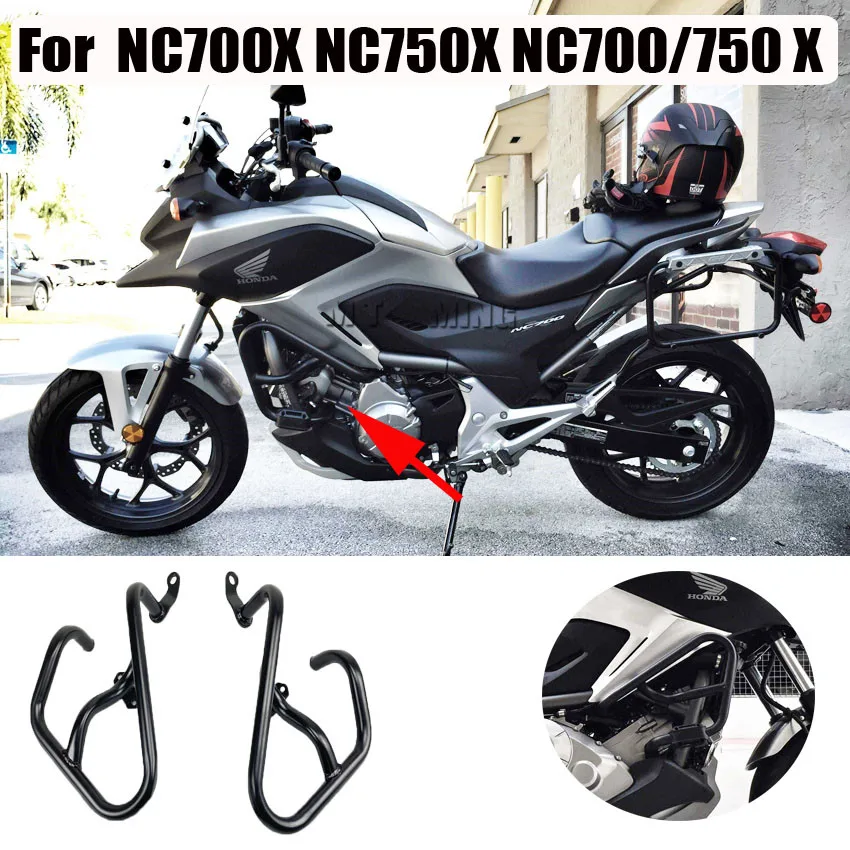 

Motorcycle Upper Gas Fuel Tank Protection Engine Guard Crash Bar Bumper For Honda NC700X NC750X NC700/750 X