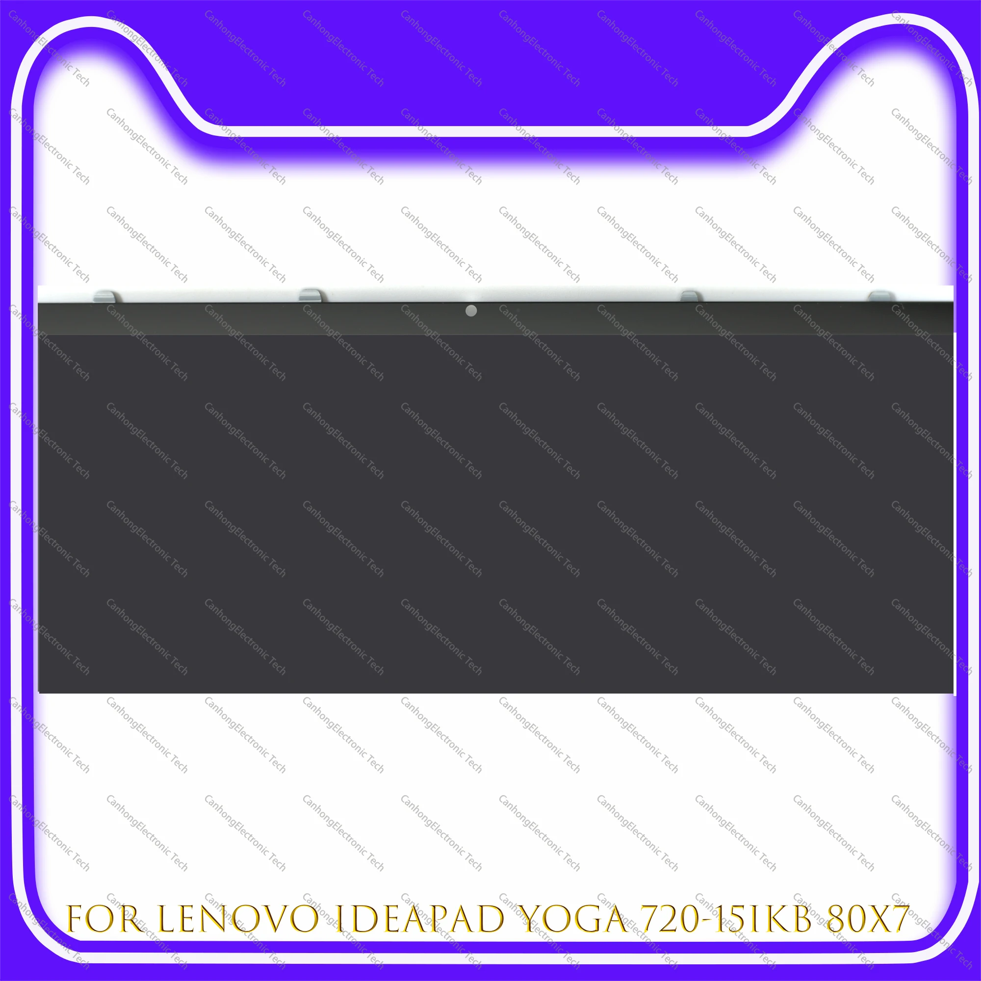 5D10N24288 15.6 "4K UHD untuk Lenovo Ideapad Yoga 720-15 Yoga 720-15IKB 80X7 Panel LCD Layar Sentuh Rakitan Digitizer dengan Papan