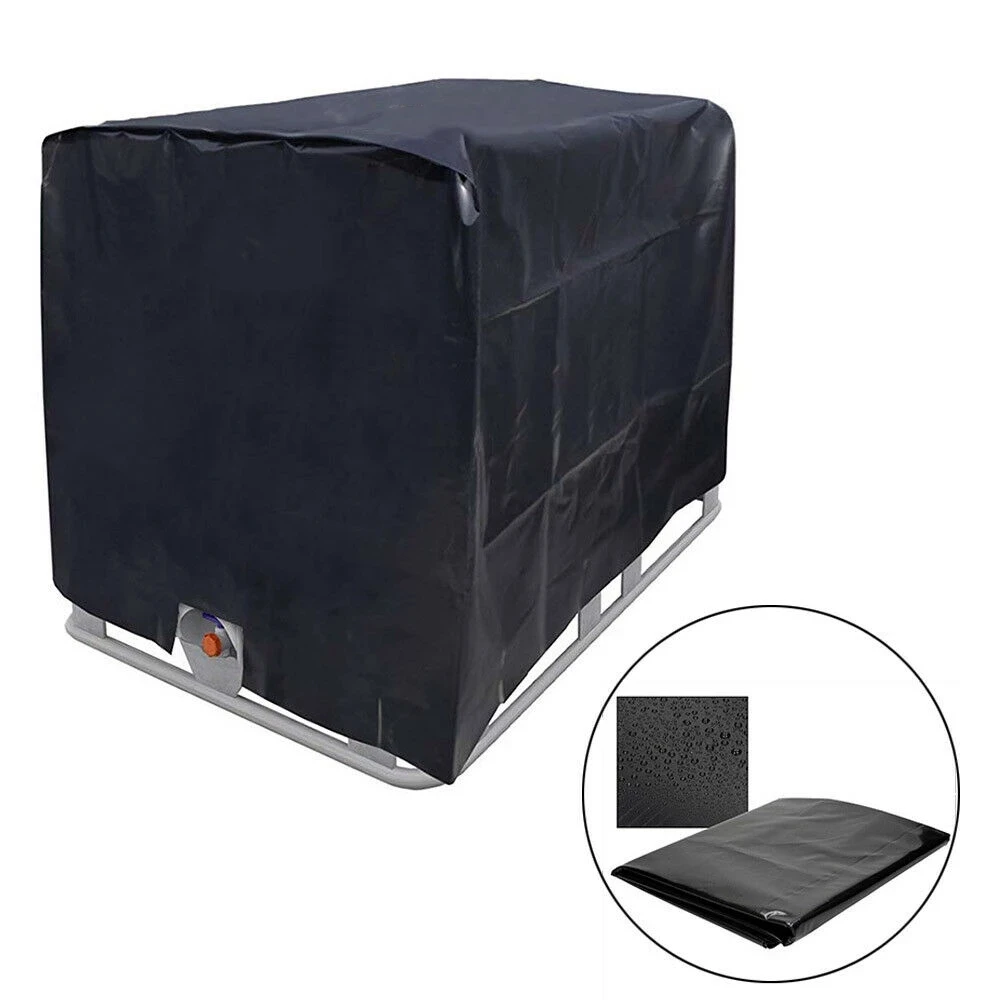 1000 liters ibc Water Tank Protective Cover Outdoor Garden Yard Rain Container Waterproof Dustproof Sun Protection Foil Covers