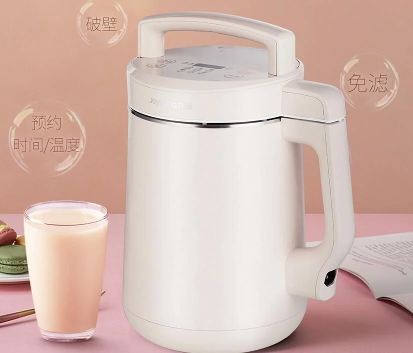 

Joyoung Soymilk Maker Broken Wall Filter-free Large 1.6L Household Double Appointment Temperature Time Multifunction Soymilk Ric