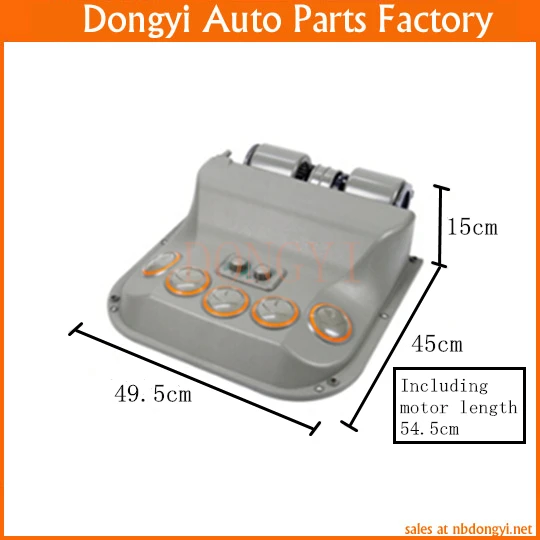 Langit-langit mobil dipasang AC Internal langit-langit rakitan Evaporator Manual 12V 24V pendinginan Retrofit umum