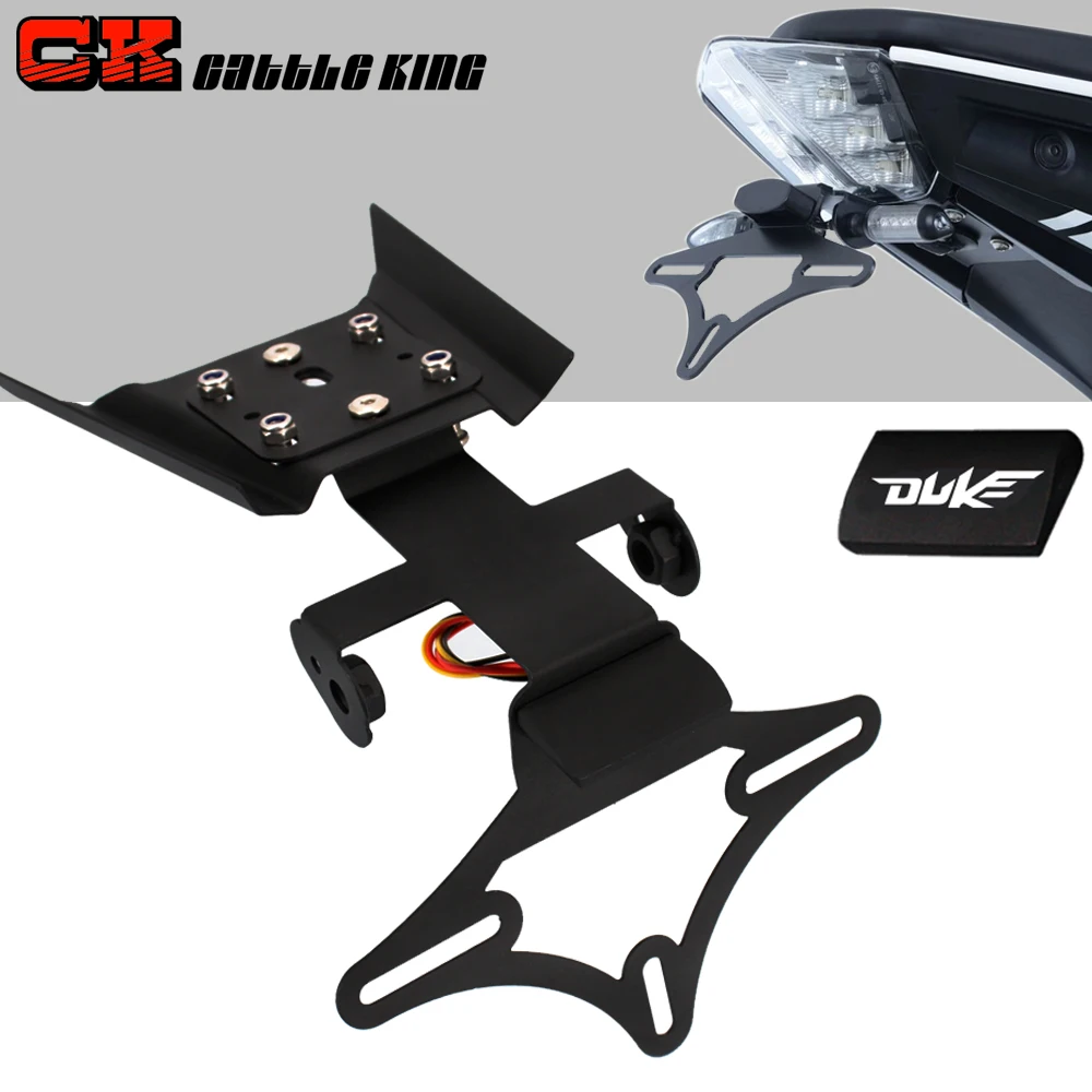 

For KTM 125 200 250 390 Duke Duke125 Duke200 Duke250 Duke390 Motorcycle Tail Tidy License Plate Holder Fender Eliminator