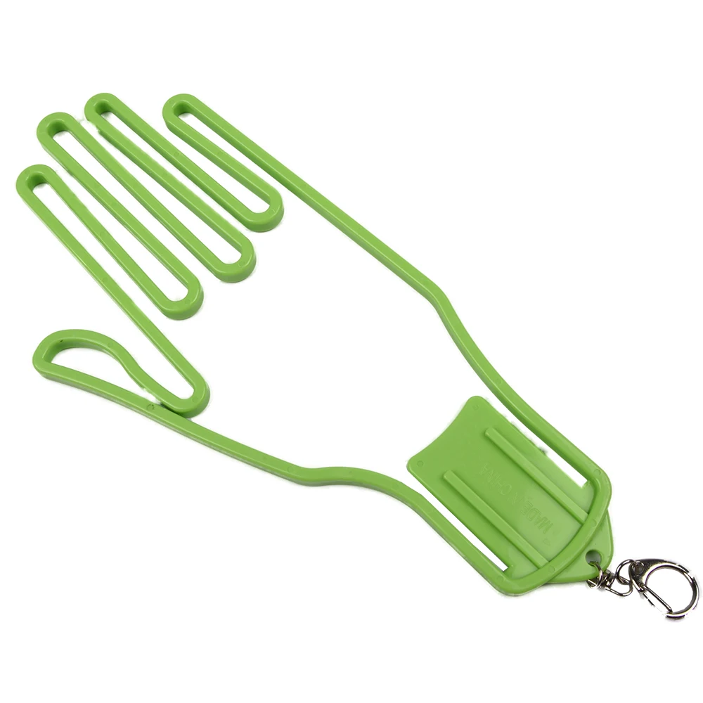 Civière pour gants de Golf en plastique, équipement de golfeur, porte-gants de Golf en plastique, aide à l'entraînement de Golf, support de séchage, civière avec sangle