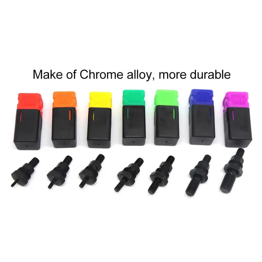 

Часть заклепочного пистолета, резьбовая оправка для ручных гаек, заклепочных пистолетов, аксессуары для инструментов M3-M12 6-32 8-32 10-24 1/4-20 5/16-18 3/8-16 1/2-13