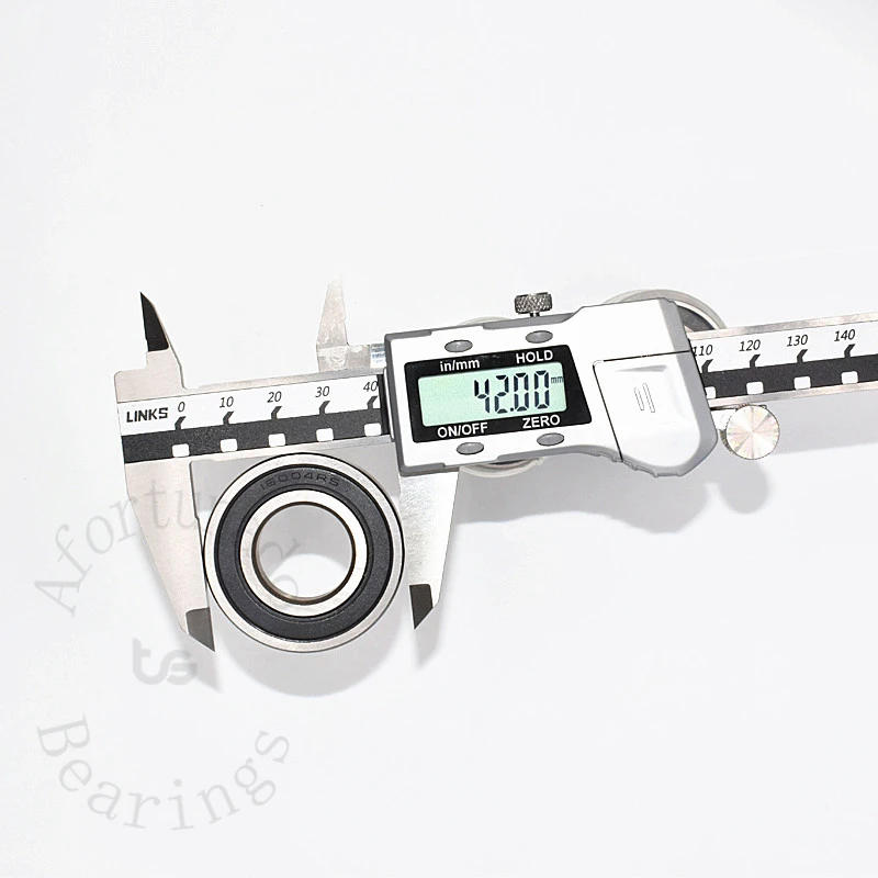 16004RS 20*42*8 mm 1Piece  free shippping bearing 16004 chrome steel deep groove bearing