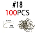 100 piezas Tamaño 18