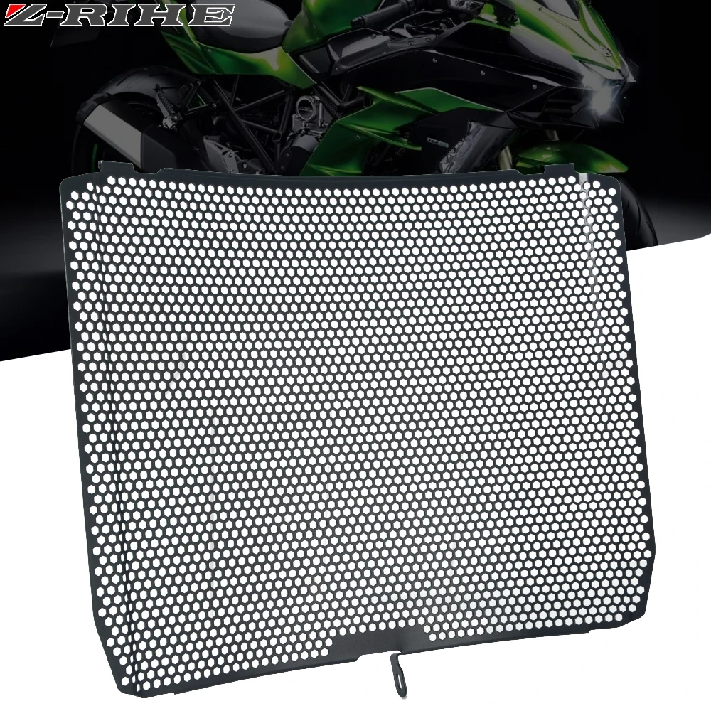 

For Kawasaki Ninja H2 SX SE H2R Z H2 radiator protective cover Guards Radiator Grille Cover Protecter for Ninja H2 SX 2018-2020