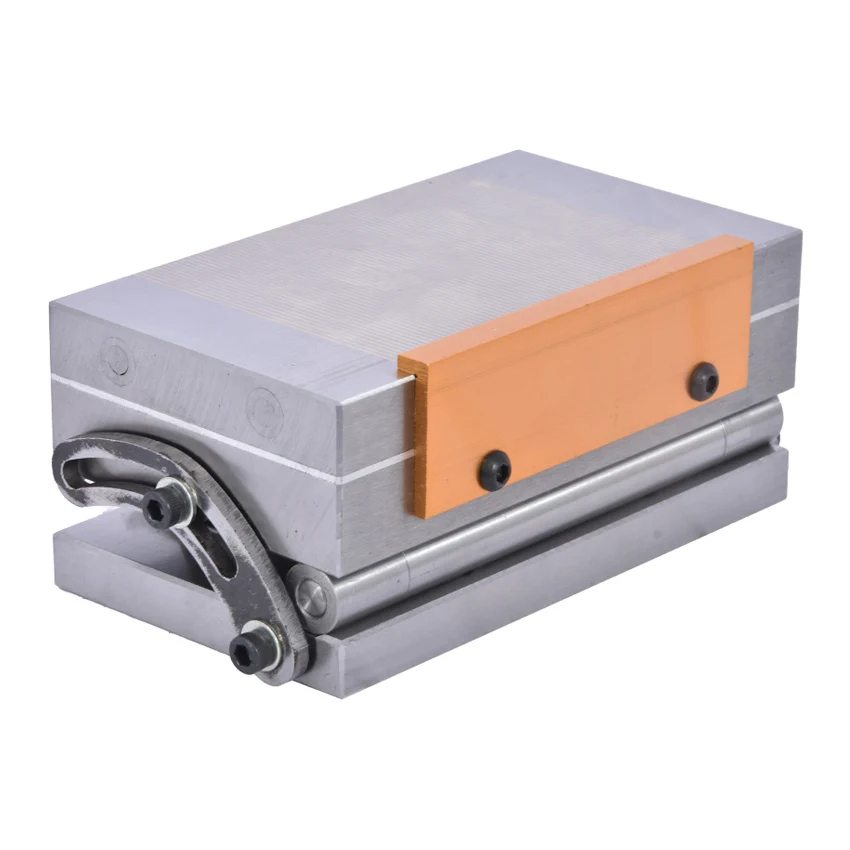 Di alta precisione Forte Forza Magnetica Smerigliatrice di Superficie Magnetico Permanente Mandrino Macchina Per La Frantumazione del Disco Magnetico Mandrino (100*175)