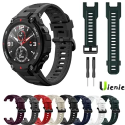 Silicone Strap for Amazfit T-REX / Trex Pro Replaceable accessories watchband for Huami Amazfit T rex Bracelet Correa