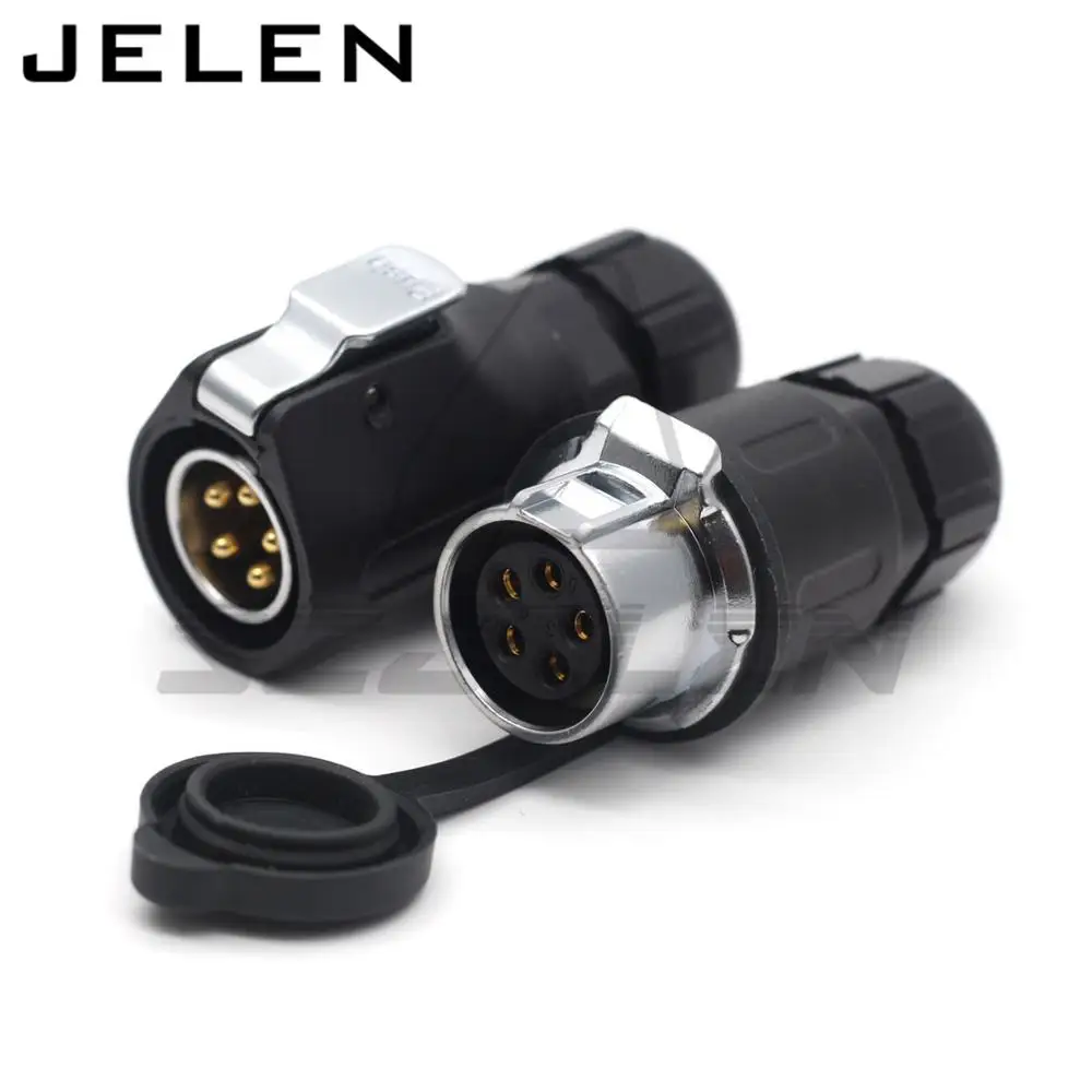 XHE20, IP67 2/3/4/5/6/7/8/9/10/12pin Waterproof conector, Docking power cable connector male and female,Automotive Connectors