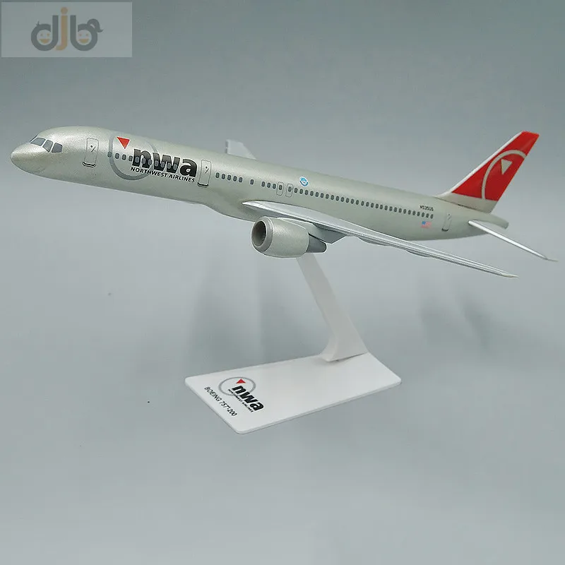 1:200 Aircraft Model Toy Northwest Airlines NWA Boeing 757-200 For Collection