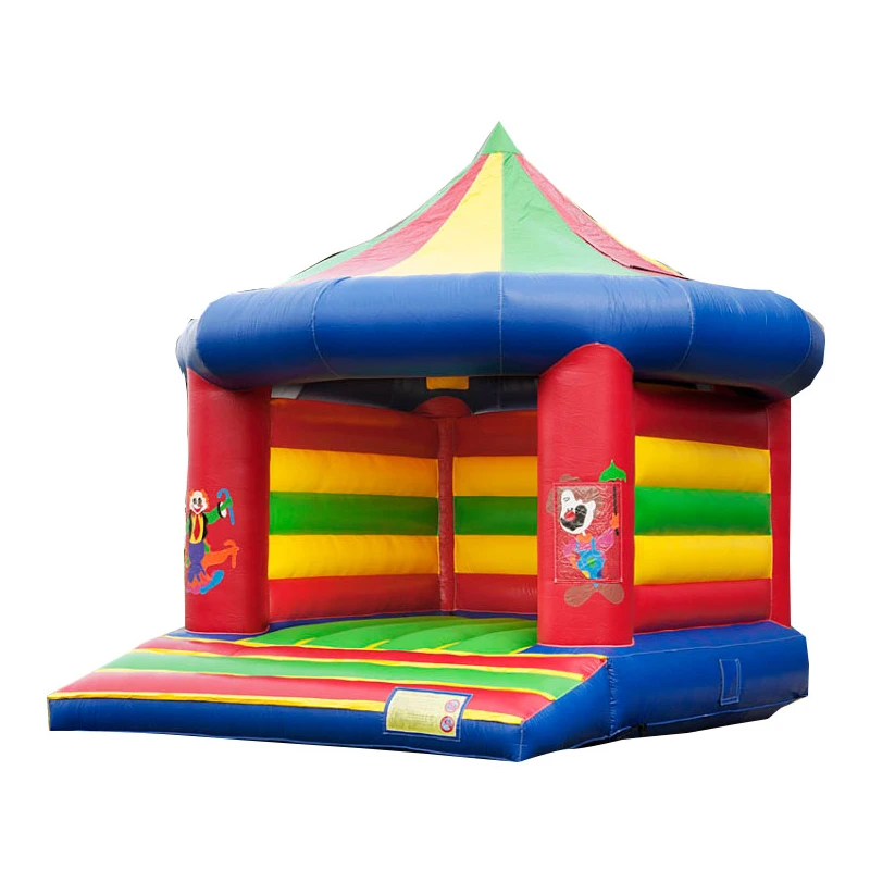 

Factory High Quality Inflatable Bouncy House PVC Mesh Cloth Inflatable Jumping Trampoline Bounce Castle For Children Play