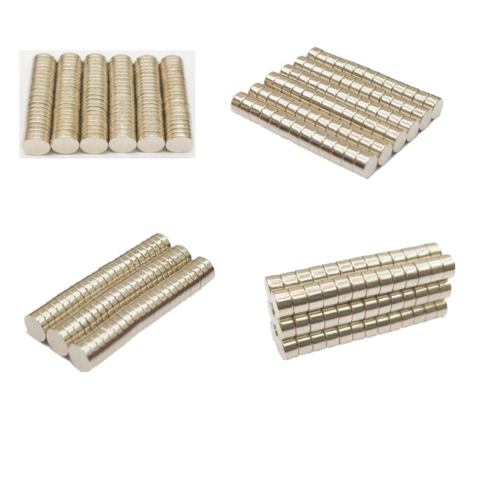 Magneti al neodimio rotondi diametro 10mm 6mm 1/1//2/3/4/5/6/8/10/15/20mm magnete permanente N35