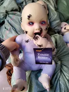 Animated Crawling Baby Zombie Scary Babies for Doll Haunted Halloween Deco AliExpress