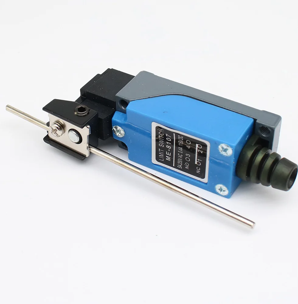 ME-8107 250VAC 5A 115VDC 0.4A Rotary Lever 1NO+1NC Momentary Limit Switch Momentary