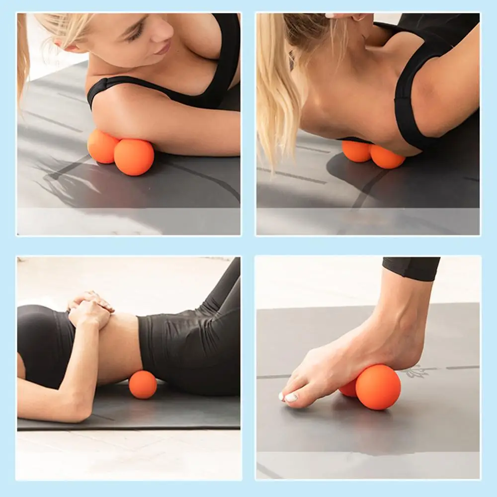 Yoga Hockey Faszien massage ball, Tpe Erdnuss, Fitness ball für Fuß zurück, Arm muskel entspannen, Stress abbau, Heim training