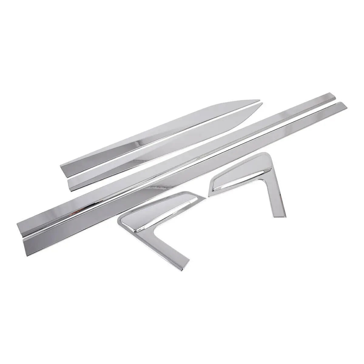 

Car Chrome Door Side Body Strip Molding Protector Cover Trim For BMW 3 Series G20 2019 2020 2021 Accessories