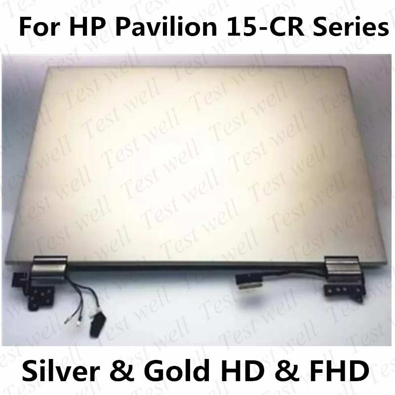 

Original L20823-001 L20827-001 For HP Pavilion 15-CR 15-CR0087CL HD or FHD LCD LED touch screen assembly with cover