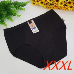 XXXL Plus Size Panties For Women Female Underwear Solid Color Bow Panty Breathable Soft Briefs Ladies Sexy Underpants Lingerie