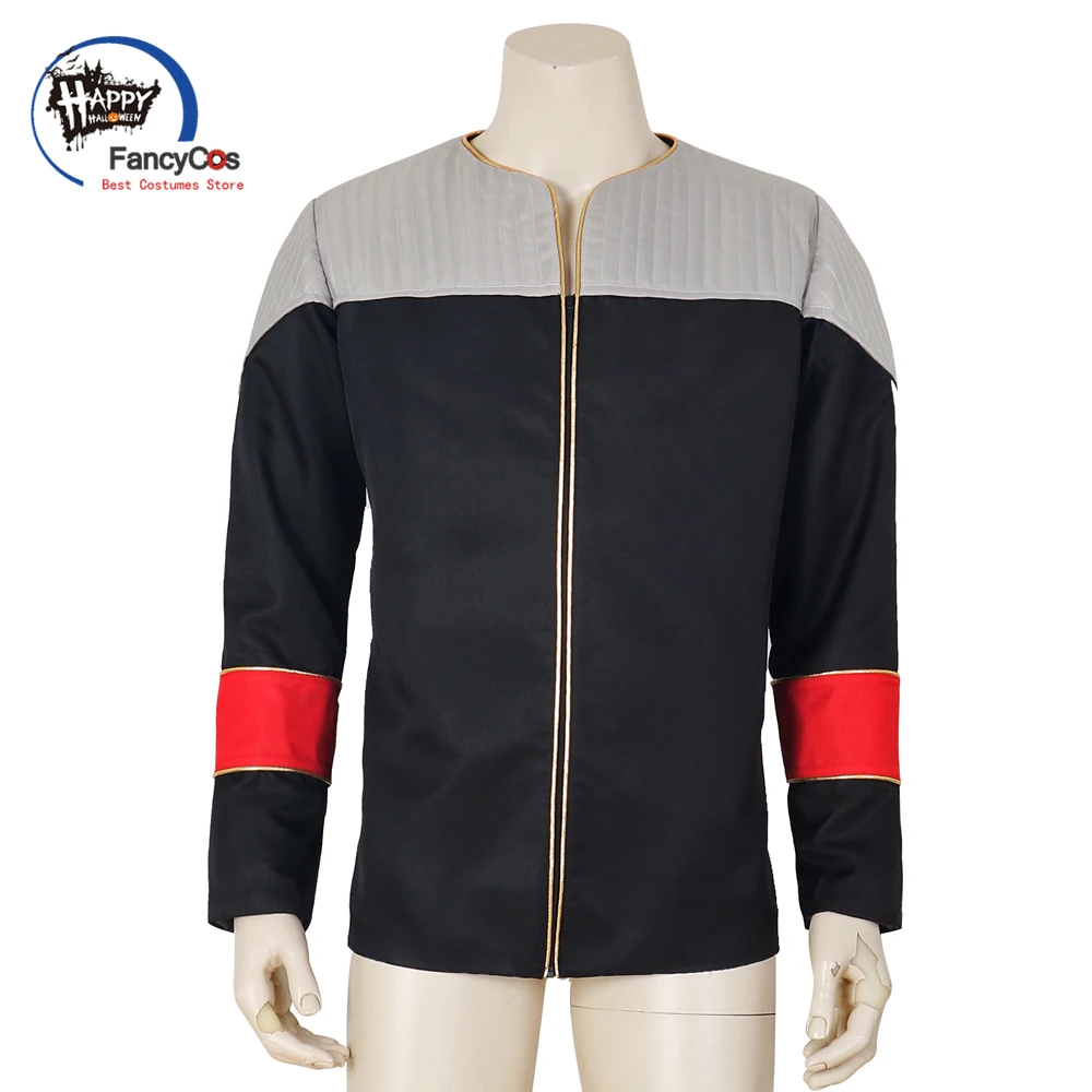 Picard Jacket Cosplay Costume Star Anime Trek Captain Picard Uniform First Contact Deep Space Nine Nemesis Starfleet Uniform Kid