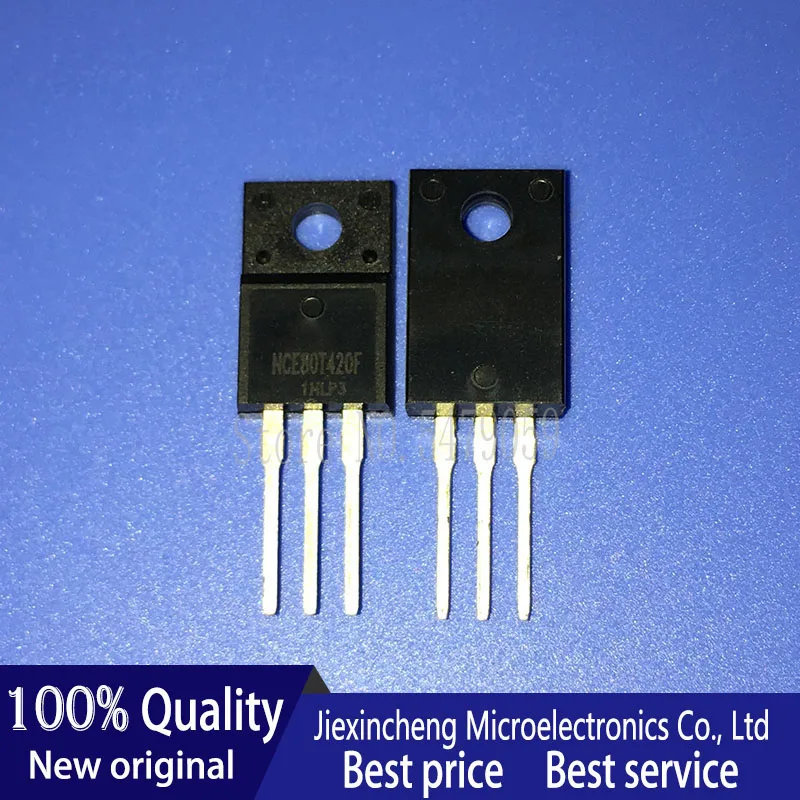 5 sztuk NCE80T420F FDPF39N20 FCPF600N60Z NCE65TF130F SLF80R380SJ IRFI510GPBF TO220F nowy oryginał