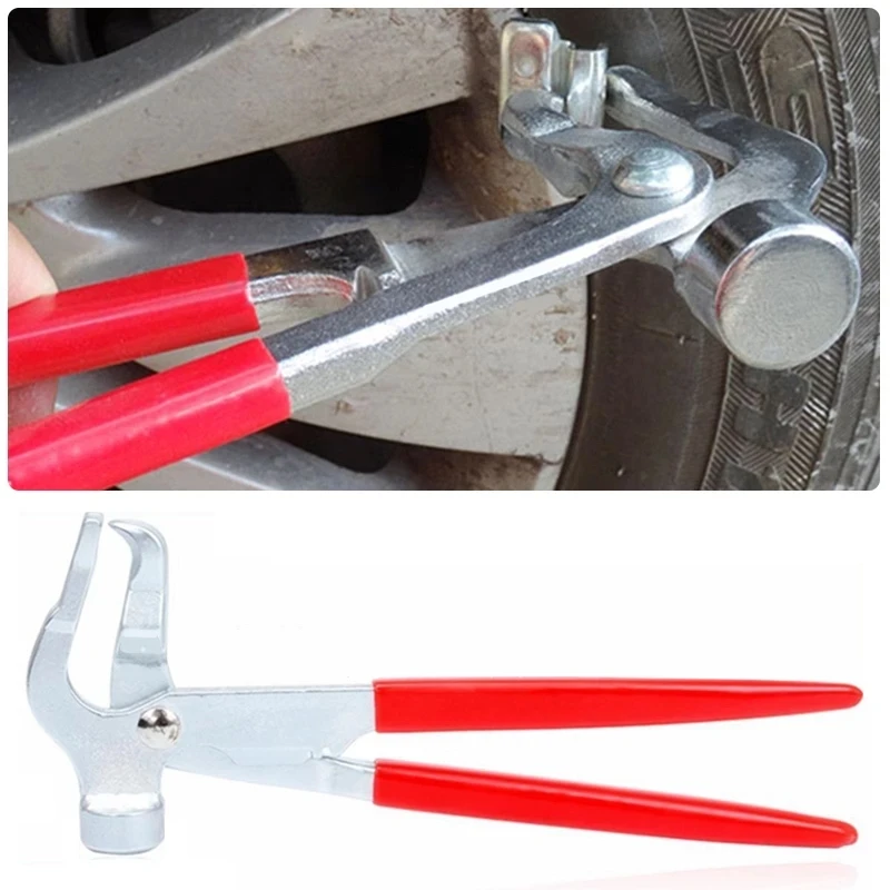 Wheel Weight Balance Balancer Tyre Tool Hammer Tool Wheel Weight Pliers For Car Motorcycle Repair Tool Accessories Hammer