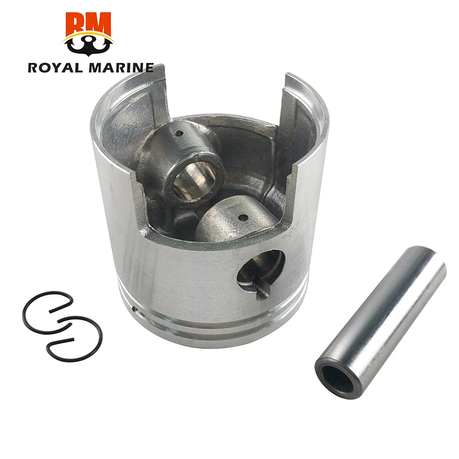 351-00004-0 Piston Set (0.5Mm O/s) +0.5MM For Tohatsu boat engine 15HP 18HP M15B2 M15C M18D M9.9B2 M9.9C pinton ring 350-00014-0