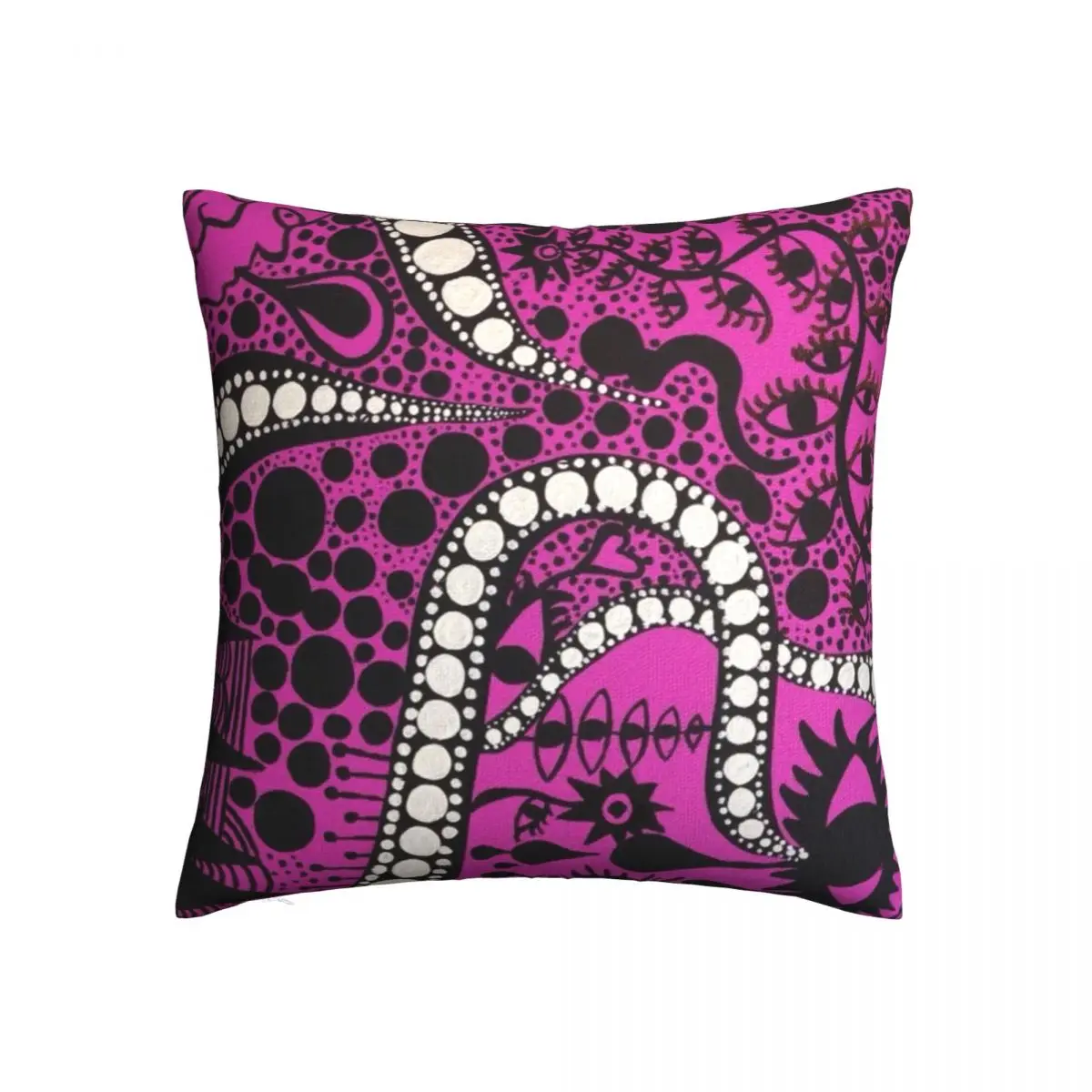 

Yayoi Kusama Violet Pillow Case Abstract Dots Pumpkin Polka Pop Aesthetic Cushion Covers Vintage Decor Pillowcover for Home