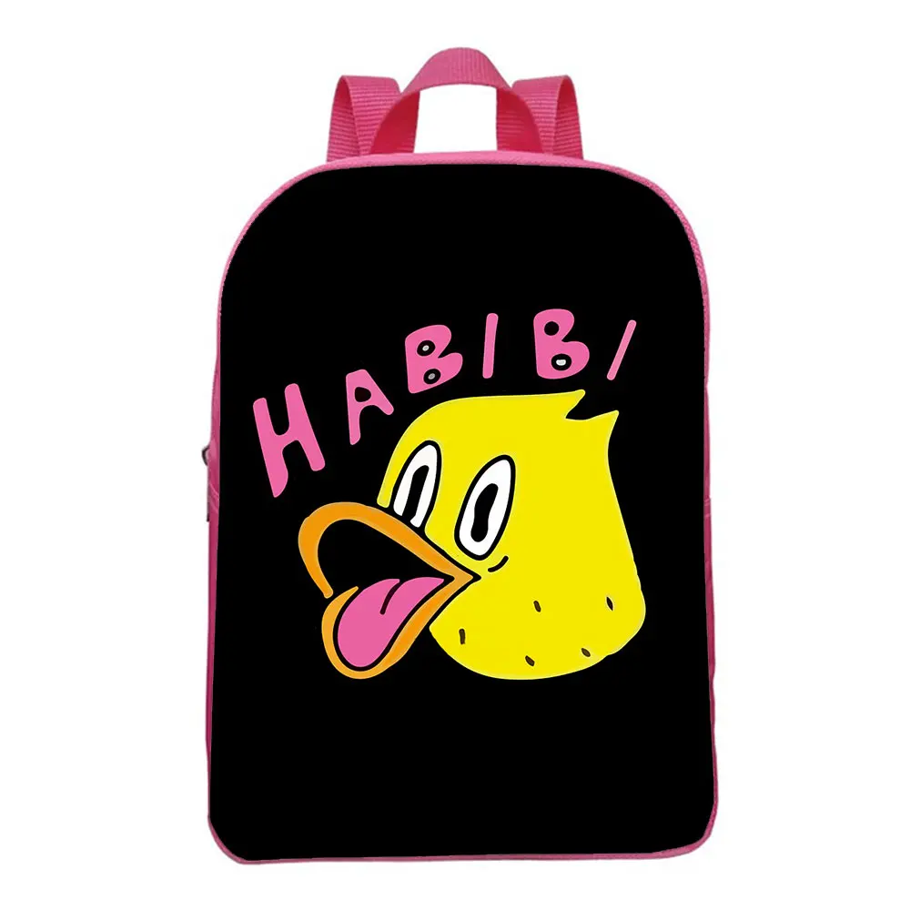 Quackity My Beloved Backpack Kids Kindergarten Bags Girls Boys Daily School Bag Childs Toddler Cartoon Rucksack Mochila 12 Inch