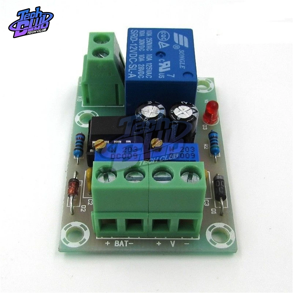 12V Battery Charging Control Board XH-M601 Intelligent Charger Power Control Panel Automatic Charging Power