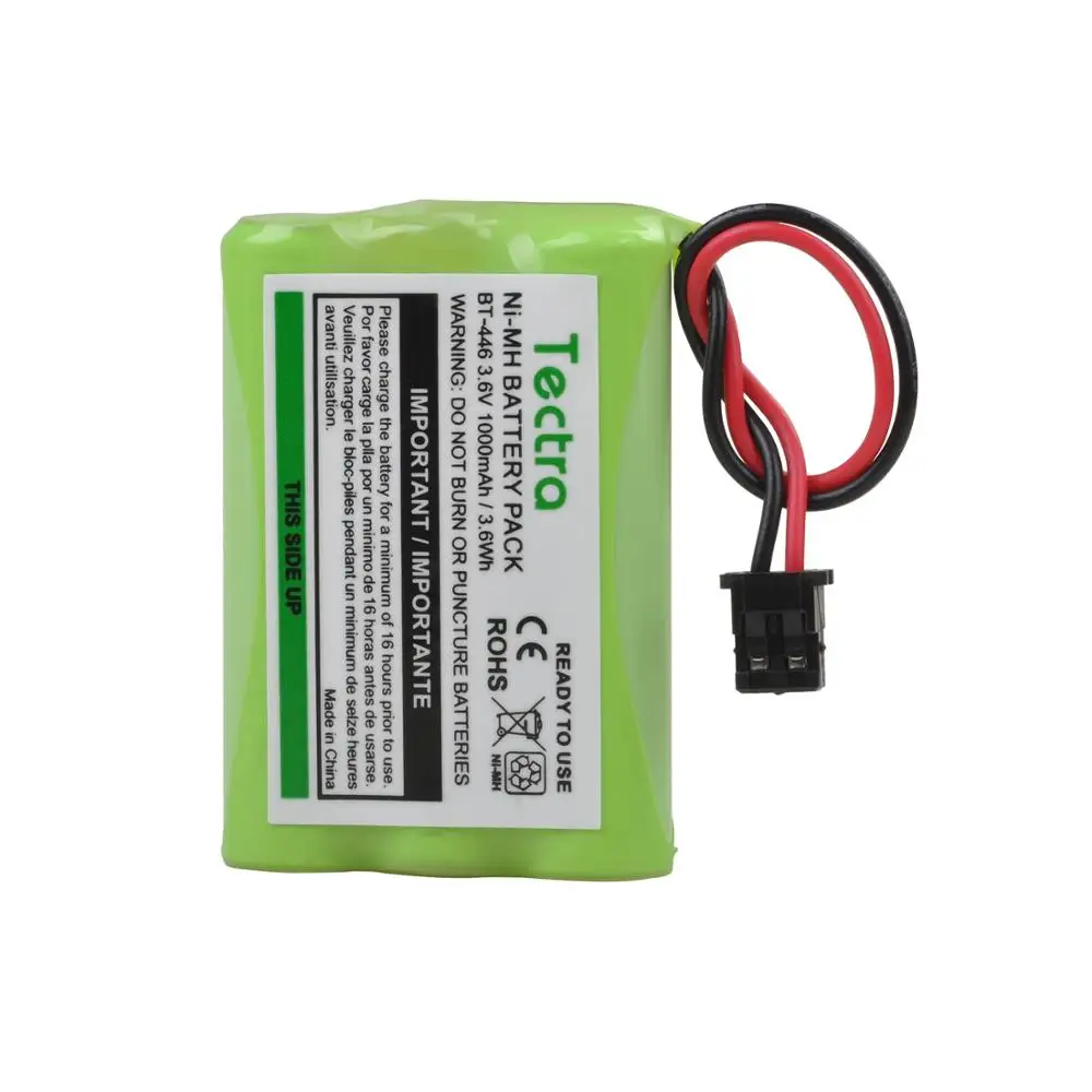 3.6V 1000mAh AAA NiMH telefon bezprzewodowy akumulator BT-446 wymiana pakietu BP446 BT-1005 ER-P512