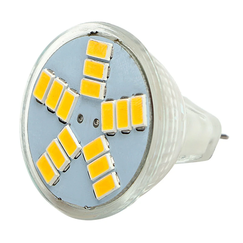 Mini led GU10 35mm mała lampa żarówka 7W led 220V MR11 reflektor żarówka 12V zimny biały ciepły biały wymień światło halogenowe