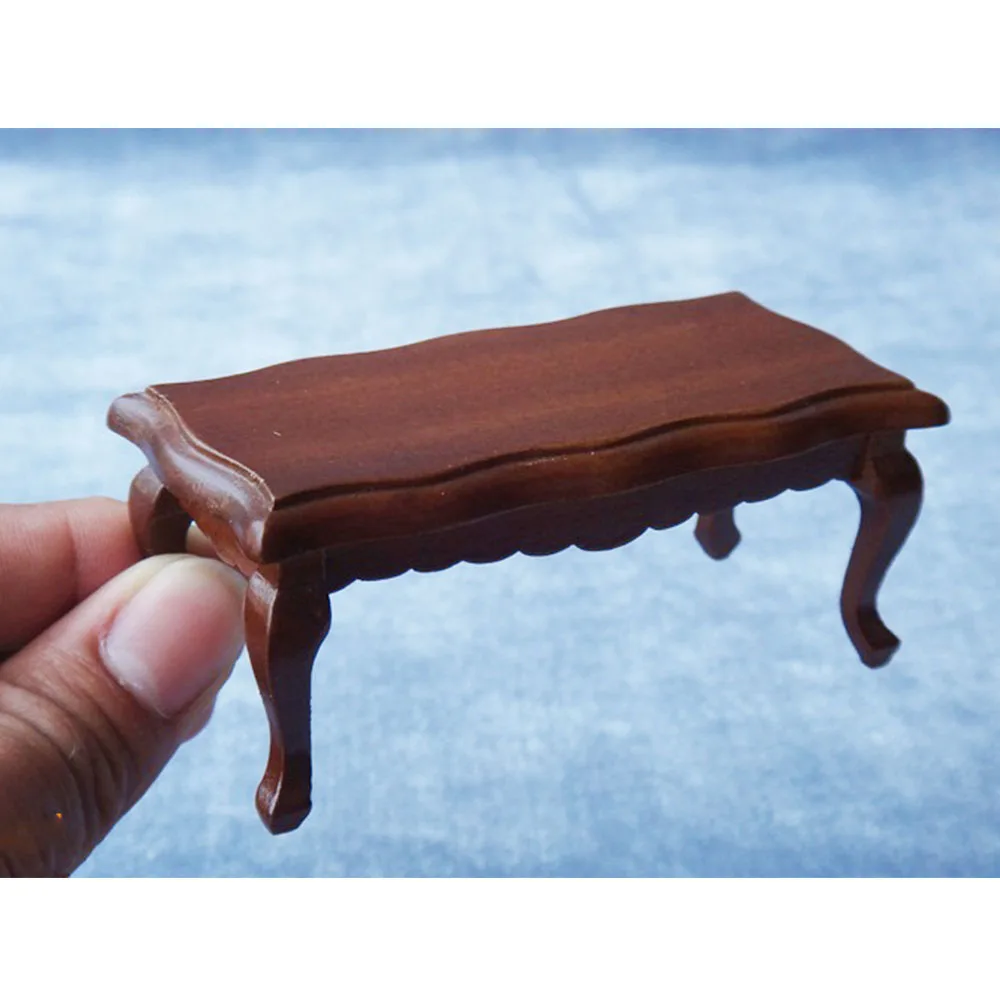 

1:12 Scale Dollhouse Miniature Coffee Table Living Room Furniture Doll House OB11 Accessories