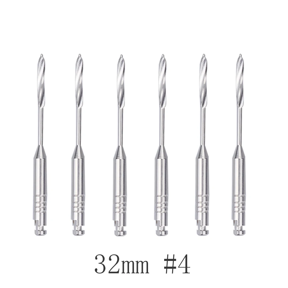 Escariadores endodónticos dentales, fresas de perforación, escariadores de Peeso, limas de Endo, materiales de dentista, 32mm