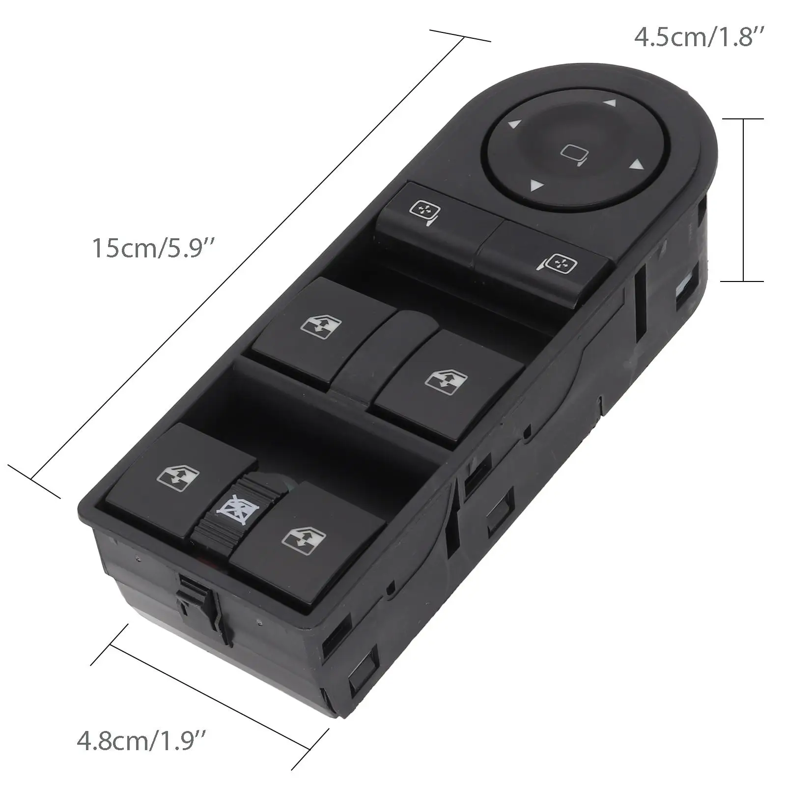 13228877 Window Control Switch Button 6240447 13215153 For OPEL ASTRA H / Kombi / Stufenheck / TwinTop ZAFIRA 04-15 B 13228699