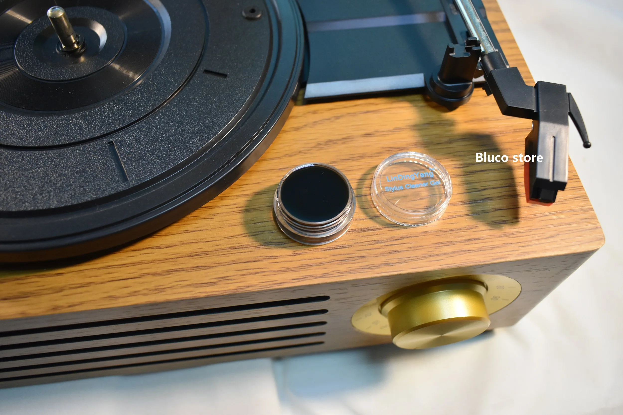 Vinly-limpiador Stylus de grabación, Kit de limpieza de Gel, aguja de fotografía, polvo, cartuchos giratorios, limpiador de gramófono, lápiz limpio