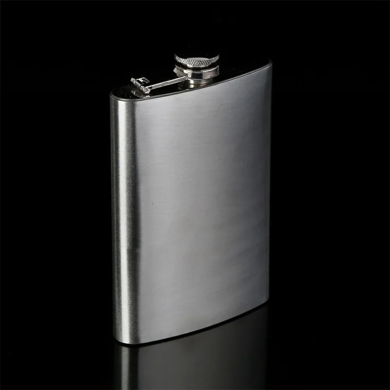 1 3 4 5 6 7 8 9 10 oz Stainless Steel Hip Flask with Funnel Pocket Hip Flask Alcohol Whiskey Hip Flask Screw Cap Wine Bottle