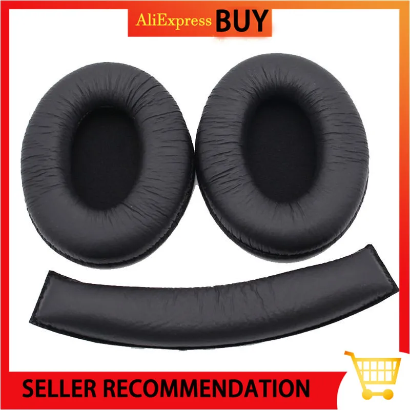 Earpad Ear Pad Earphone Soft Foam Cushion Headband Cover Head Band Replacement for Sennheiser HD202 HD212 HD437 HD447 HD457 HD47