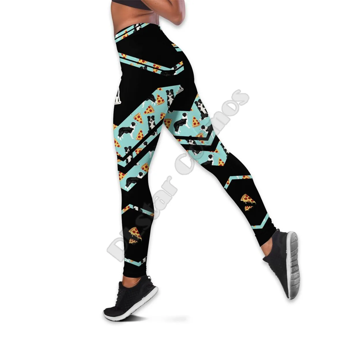 PLstar Cosmos Weimaraner 3d In Hình Nữ Quần Leggin Giáng Sinh Gợi Cảm Lễ Hội Legging Tập Yoga