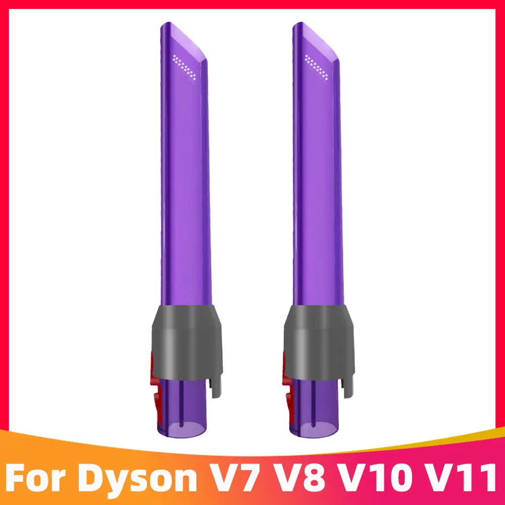 Compatible For Dyson V11 / Cyclone V10 /  V7 / V8 LED Light Pipe Crevice Tool Vacuum Cleaner Replacement Spare Parts Accessories