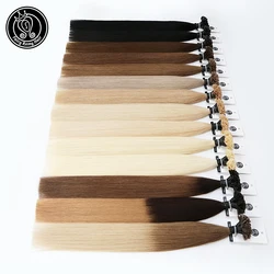 Fairy Remy Haar 22-24 Inch 1G/Strand Real Remy Natuurlijke U Tip Uitbreiding Menselijk Haar Blonde gekleurde Strengen Haar Op Capsule 50G