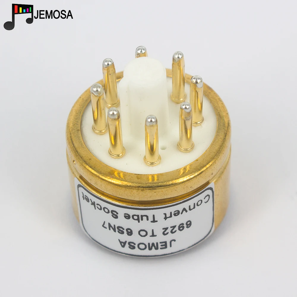 1PC 6N1 6N2 6N6 ECC88 6922 A 6SN7 6SL7 ECC32 ECC33 6N8P 6N9P B65 DIY HIFI Amplificador de Tubo De Vácuo De Áudio Converter Adaptador de Soquete