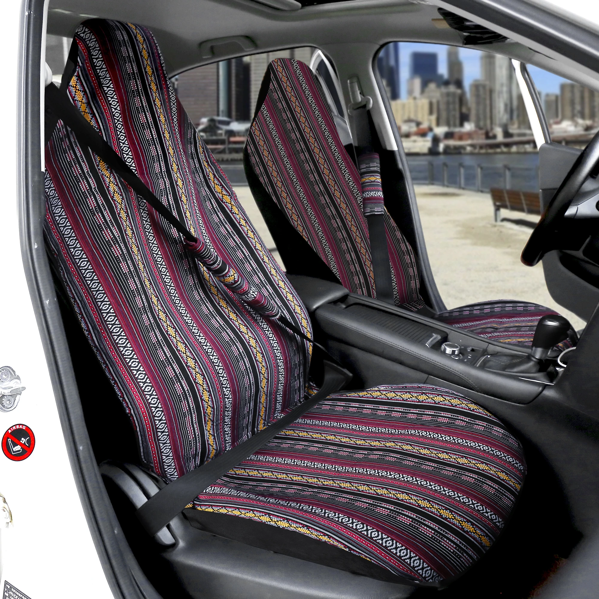 X Autohaux 13 Colors Automotive Baja Blanket Universal Bucket Seat Covers For Car Truck SUV Automobiles Deco Car Seat Covers