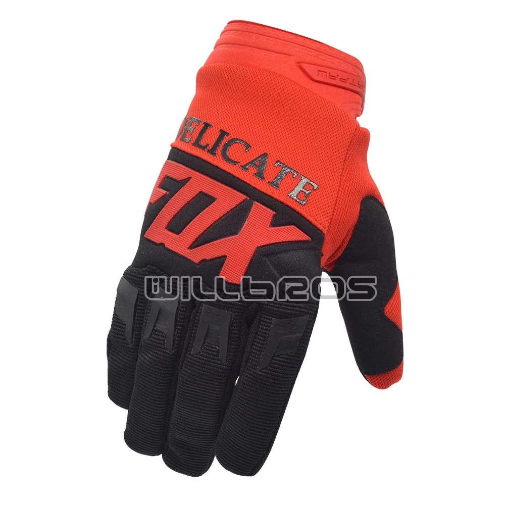 

Delicate Fox Cycling Gloves Racing 360 Race Gloves MX Enduro MTB DH Bicycle Riding Sports Outdoors Glove