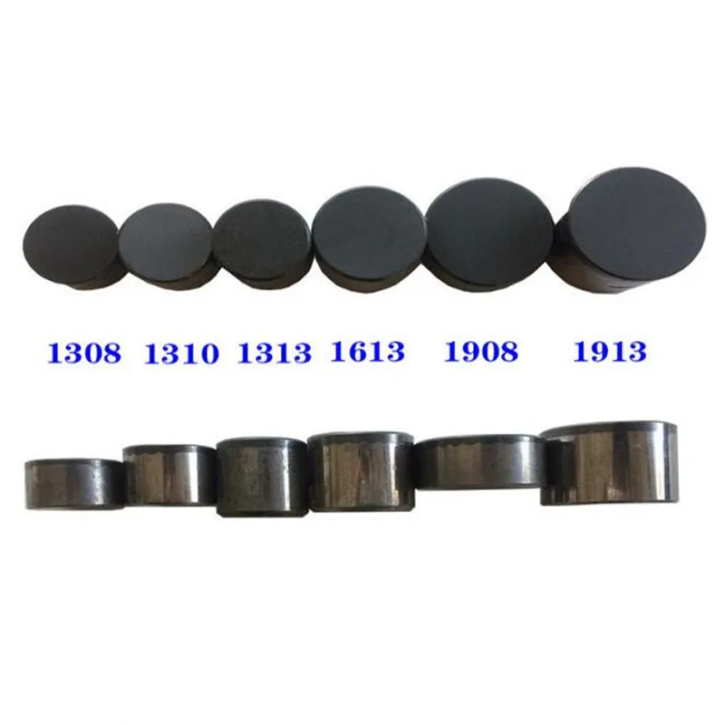 25pcs High Quality PDC Cutter Inserts 13*08 For Well Drill Exploration Drill Accessories